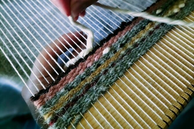 Traditional Sardinian Weaving Classes in Cagliari