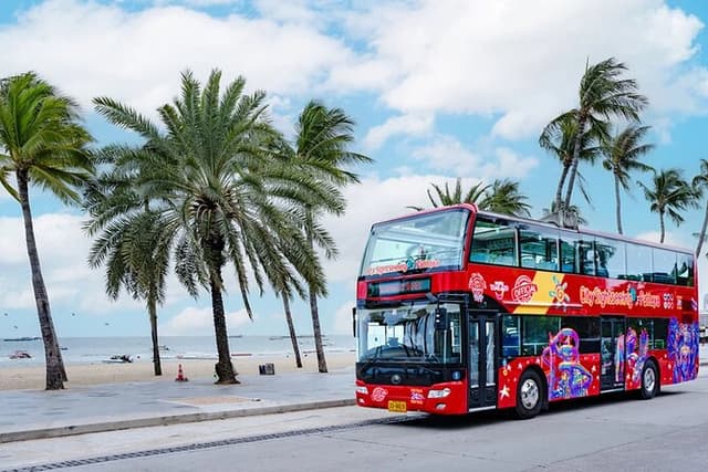 Pattaya City Sightseeing Bus Tour Hop on Hop Off Experience 