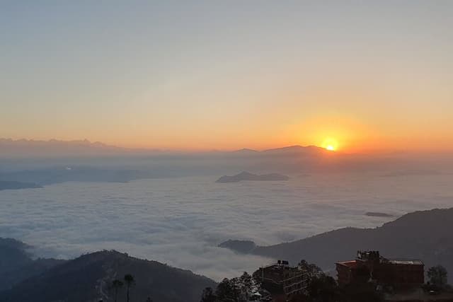 Nagarkot Sunrise with Oldest Temple Visit from KTM