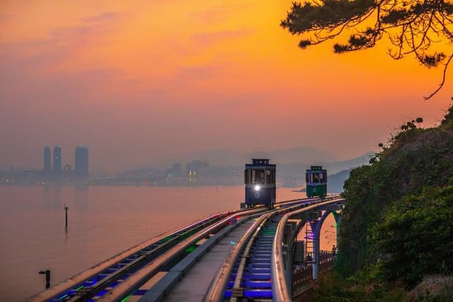 Busan Sunset Tour with Sky Capsule, Old Town, and Local Snacks