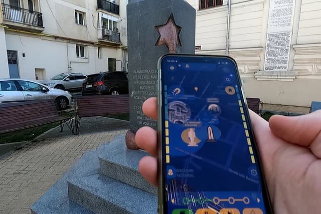 Jewish Bucharest GPS App Walking Tour Mobile Game