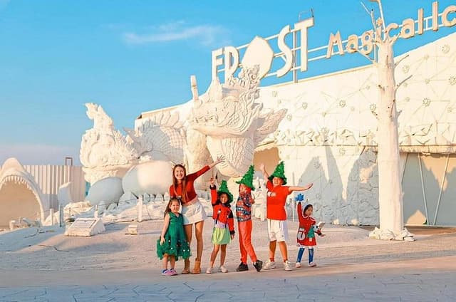 Pattaya Frost Magical Ice of Siam with Ice Glass Drink