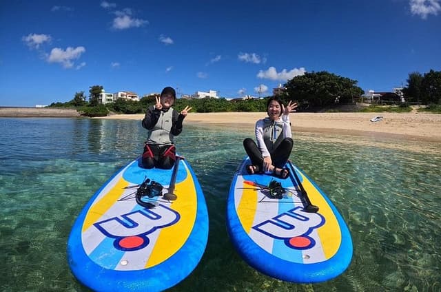 Okinawa West Coast 3-Hour Paddle-boarding adventures