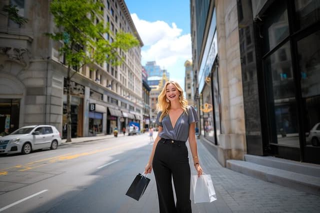 Self Guided Montreal Local Fashion Shopping Tour