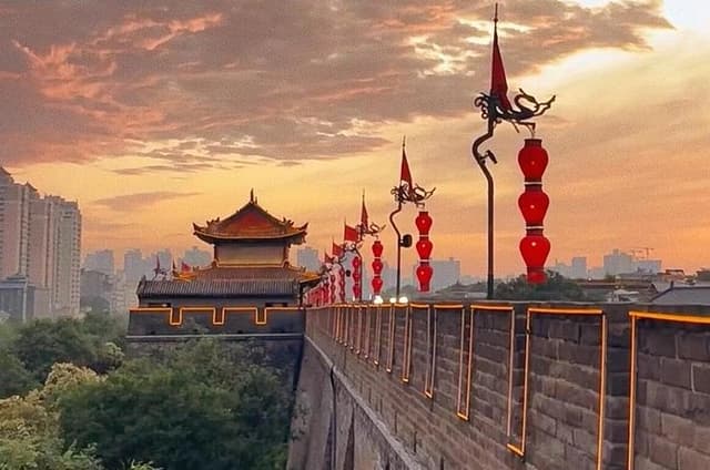 Xi'an City tour | Bell Tower+city wall
