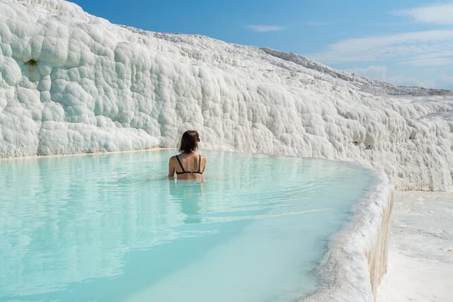 From Marmaris: Pamukkale Hot Springs and Ancient City Tour