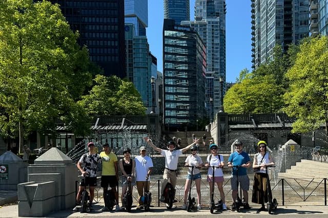 E-scooter & EUC guided tour to the secret spots in Vancouver