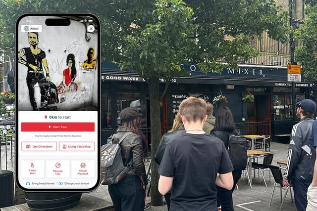 Britpop Camden: A Self-Guided Audio Tour in London