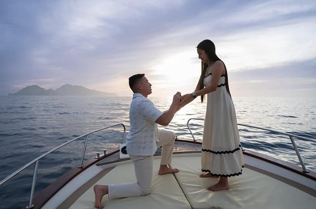 A Sunset Marriage Proposal in Positano