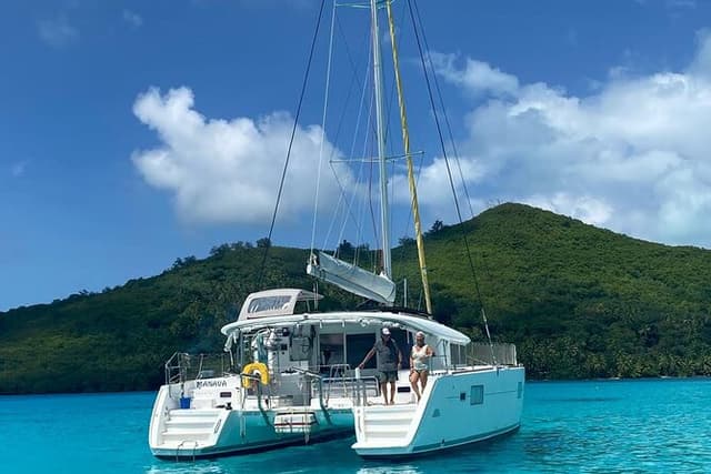 Private Catamaran Cruise 7Days-Discover the Leeward Islands