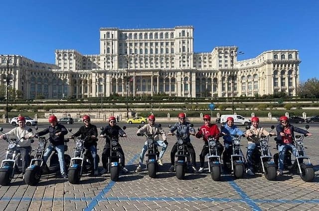 Bucharest Electric City Tour Smart Balance. Top Landmarks & Guide