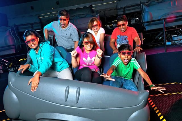 Singapore Sentosa Island 4D Adventure Admission Ticket