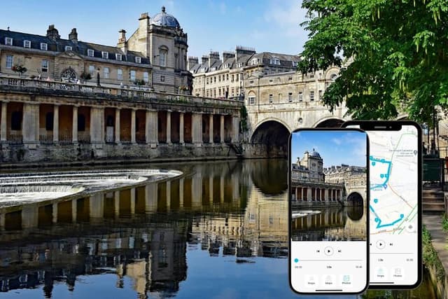 Romans, Royals and Regency Bath Self Guided Tour with App