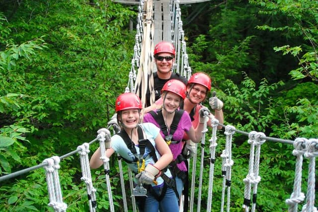 Zipline Canopy Tour- ArborTrek at Smugglers Notch Resort