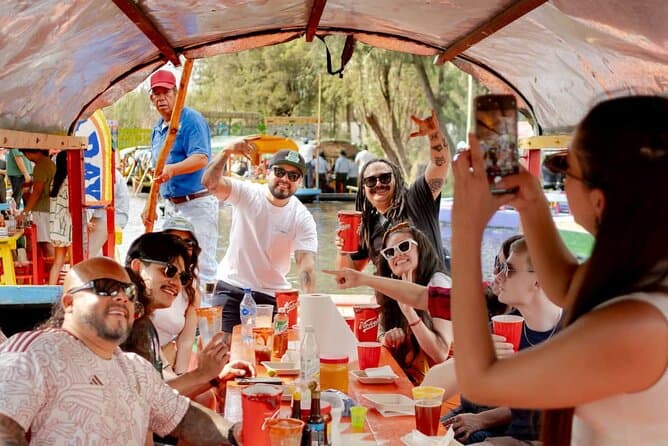 Authentic Xochimilco Trajinera Party & Canal Boat Tour
