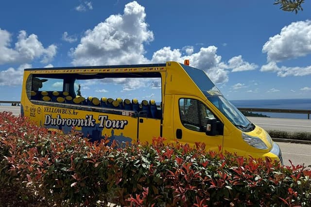 Dubrovnik: Hop-On Hop-Off Yellow Cabrio Bus Tour with Live Guide