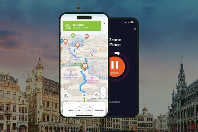 Brussels Audioguided walking tour 2h40 and 25 reviews