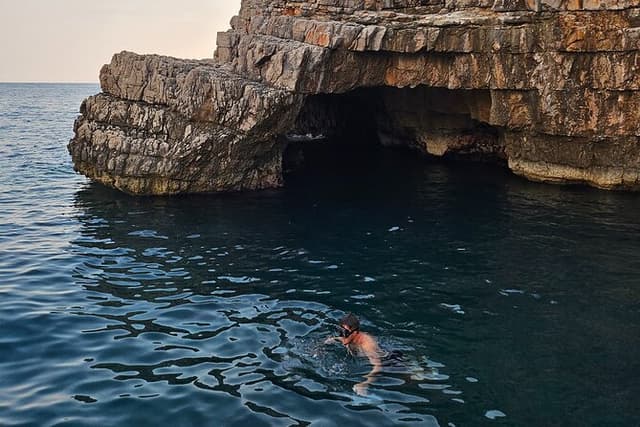 Blue cave Mamula Tunnels Speed Boat Tour