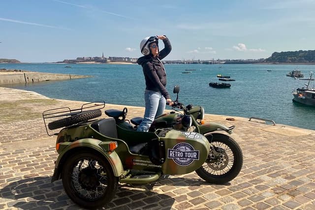 Saint Malo and Cancale by sidecar (half day)