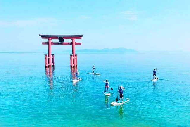 Osaka: Lake Biwa,Shirahige Shrine and Omi Highlights Day Trip