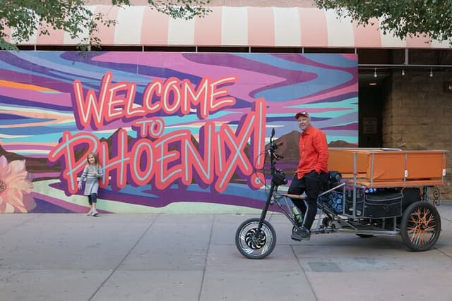 Phoenix Downtown Personalized Pedicab Tours