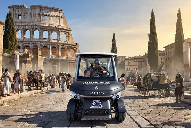 Imperial Rome: Golf Cart Tour in Rome