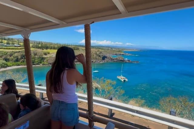 Fun & Affordable! West Maui Open-Air Sightseeing Tour!