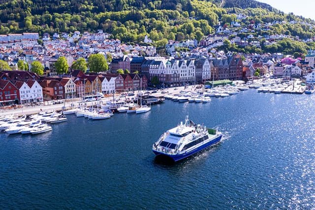 Bergen Mostraumen Fjord Cruise with Live Guide