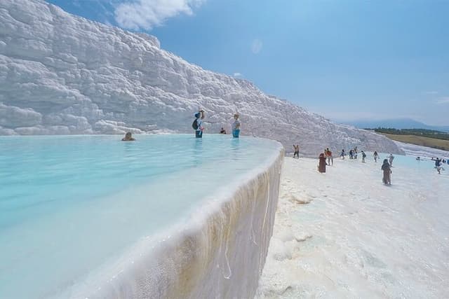Bodrum to Pamukkale Travertines Private All inclusive Tour