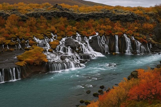 Private Silver Circle Tour: West Iceland & Hraunfossar Waterfalls