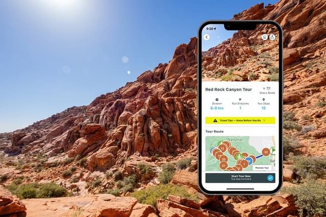 Red Rock Canyon Tour Self-Guided Drive Experience