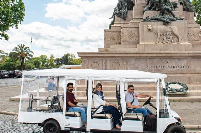 Private Rome Golf Cart Tour: Highlights and Hidden Gems