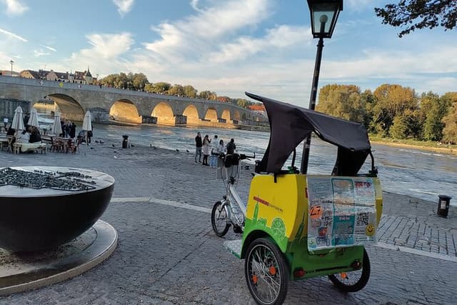 Regensburg Rickshaw Pedicab City excursion 60min
