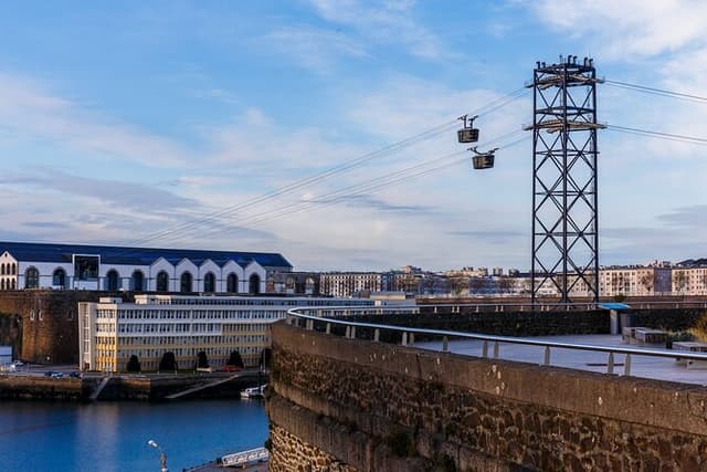 Brest: Historic Walking Tour with Cable Car Tour