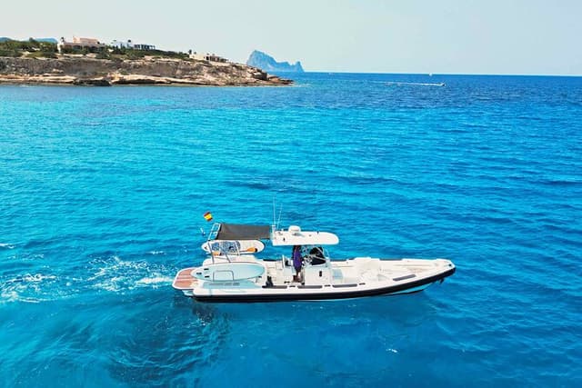 Private Half Day Boat Charter ALL INCLUDED in San Antonio-Ibiza
