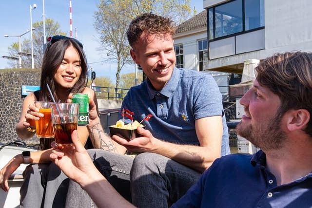 Dutch Cheese & Drinks Guided Amsterdam Boat Tour, All Inclusive