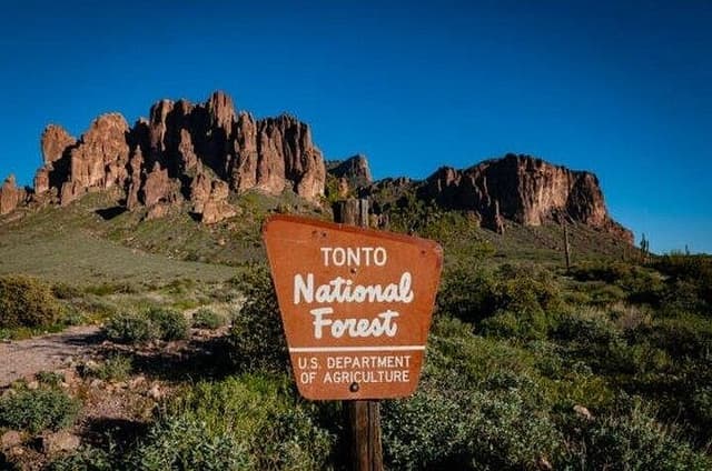 From Phoenix Superstition Mountains & Tonto Forest Shared Tour