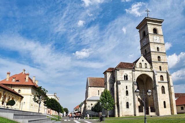 Turda salt mine, Rimetea village and Alba Iulia, from Cluj