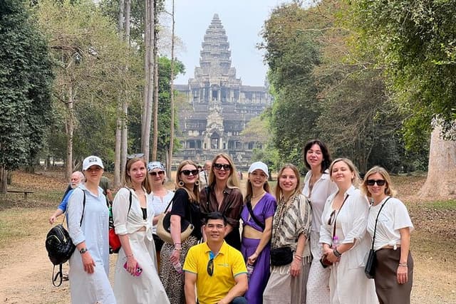Classic Angkor Wat Sunrise or Sunset Private or Small GroupTour