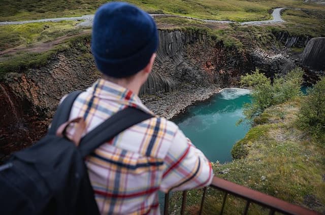 Stuðlagil Canyon and Vök Baths Private Day Tour