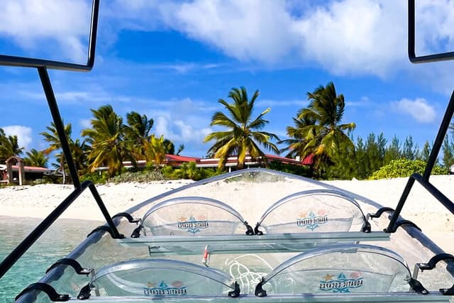 Sip & Sea Mangrove Glass Boat Tour Grand Turk Island