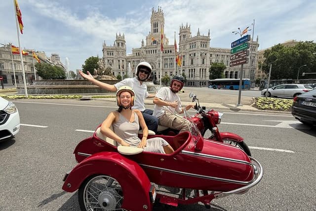 The Ultimate Madrid Private Sidecar Experience (2 Hours)