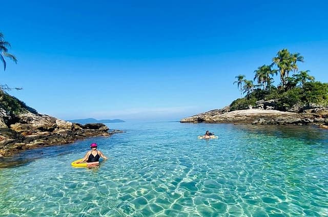 Angra dos Reis Lagoons Shared Speedboat Tour