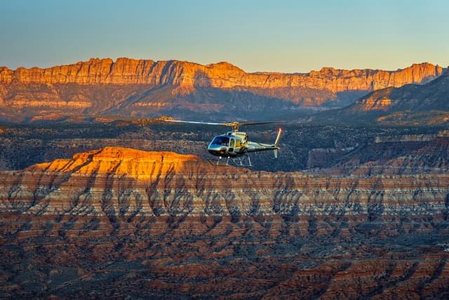 55 Mile - Helicopter Tour Around Zion National Park