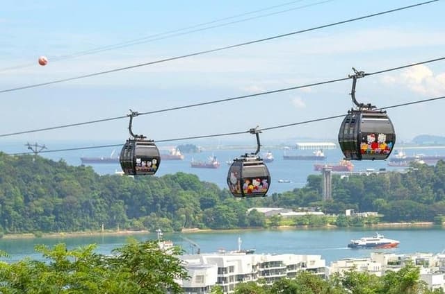Singapore Cable Car Sky Pass Sentosa Aerial Experience