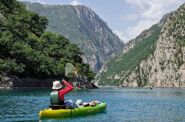 Kayaking Adventure on Piva Lake