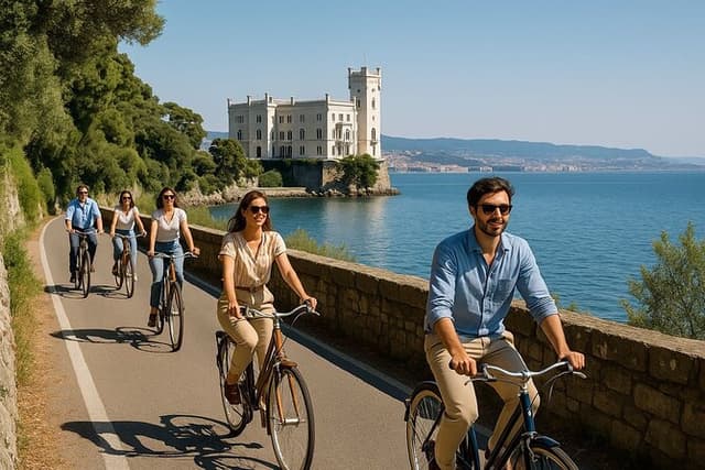 Trieste E-Bike Tour: Old Town, Miramare Castle and Gelato