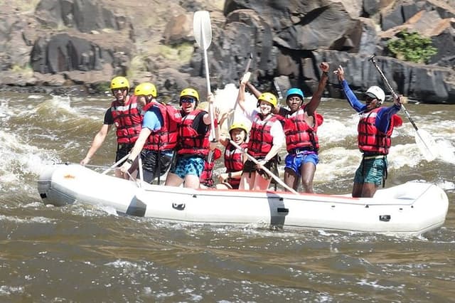 White Water Rafting Adventure on the Zambezi River