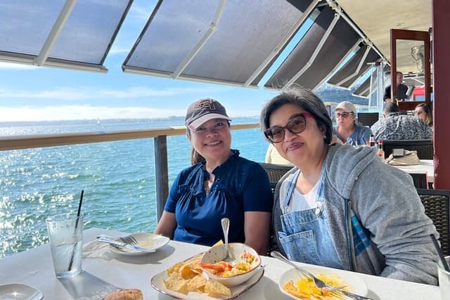 San Diego Walking Food Tour and Ferry to Coronado Island