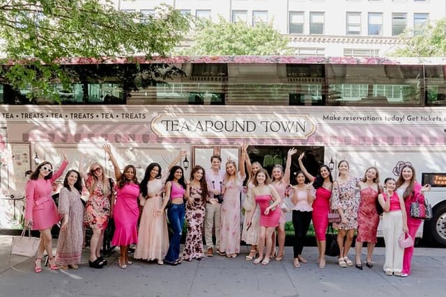Tea Around Town Austin: Elegant Tea Bus Tour and Treats